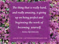 Being Perfect Or Becoming Yourself