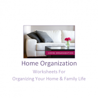 Home Organization Worksheets