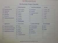 Declutter Project Checklist