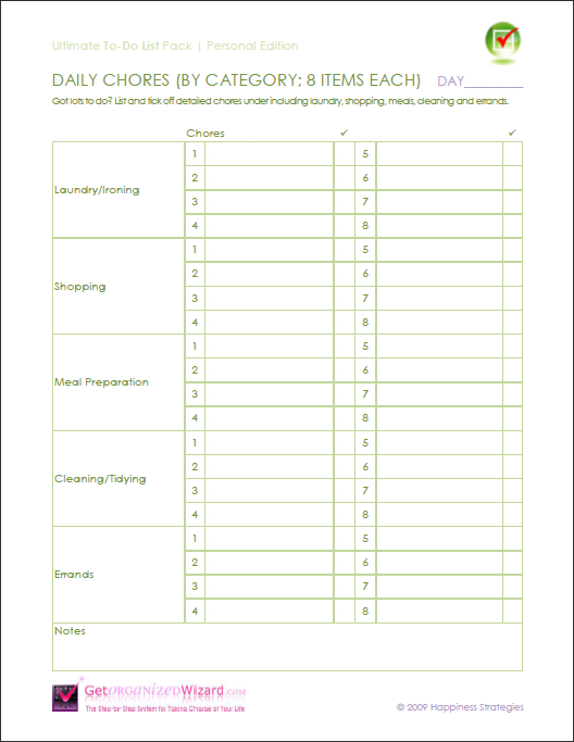 Chore Charts