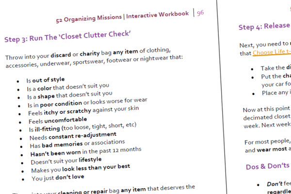 52 Organizing Missions
