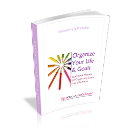 free organizing workbook cover