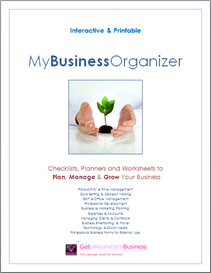 My Business Organizer Cover A