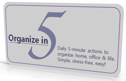 Organize Your Life in 5 Minutes A Day