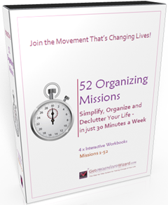 52 Missions Home Organizer