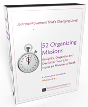 52 Missions Home Organizer 