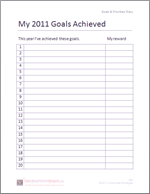 Goals Achieved & Rewards