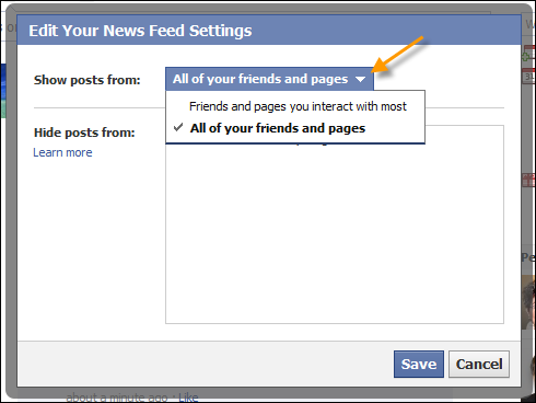 How To See Updates From All Your Facebook Friends
