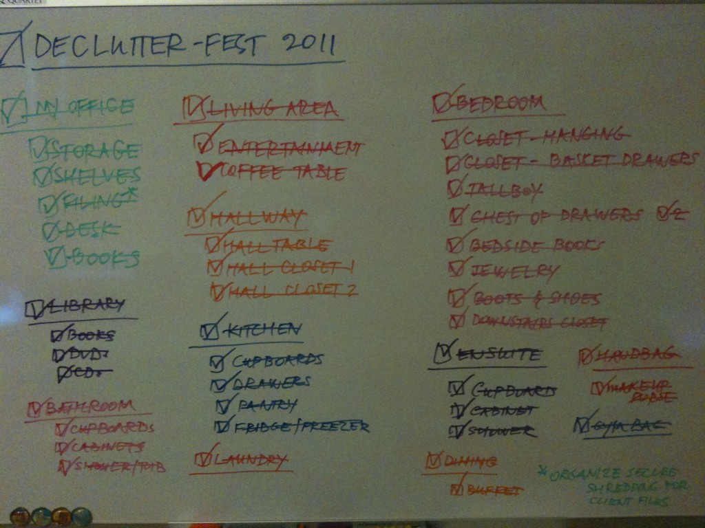 Declutter-Fest 2011
