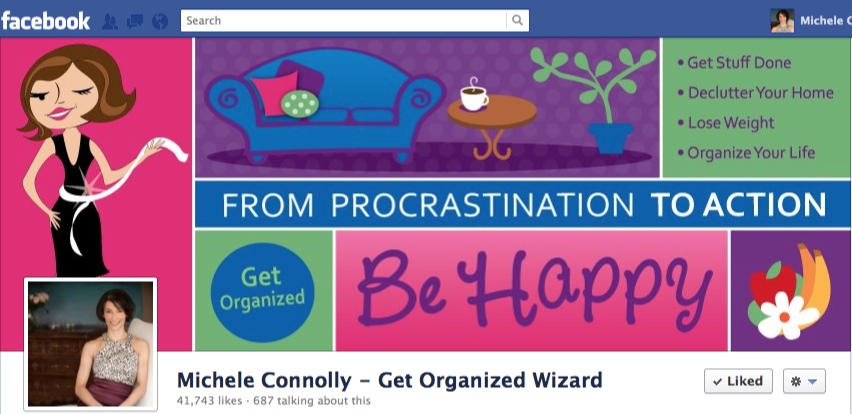 Facebook Get Organized Wizard