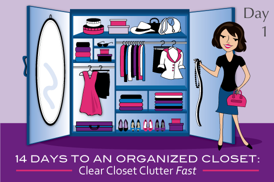 14 Days To An Organized Closet Day 1