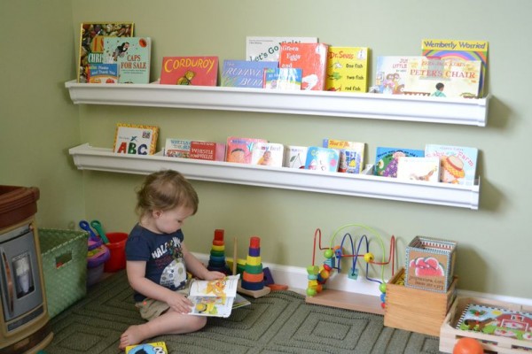 Gutter Bookshelves