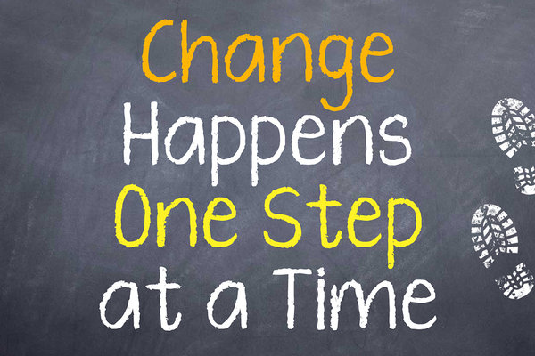 Change Happens One Step