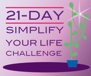 21-Day Simplify Your Life Challenge