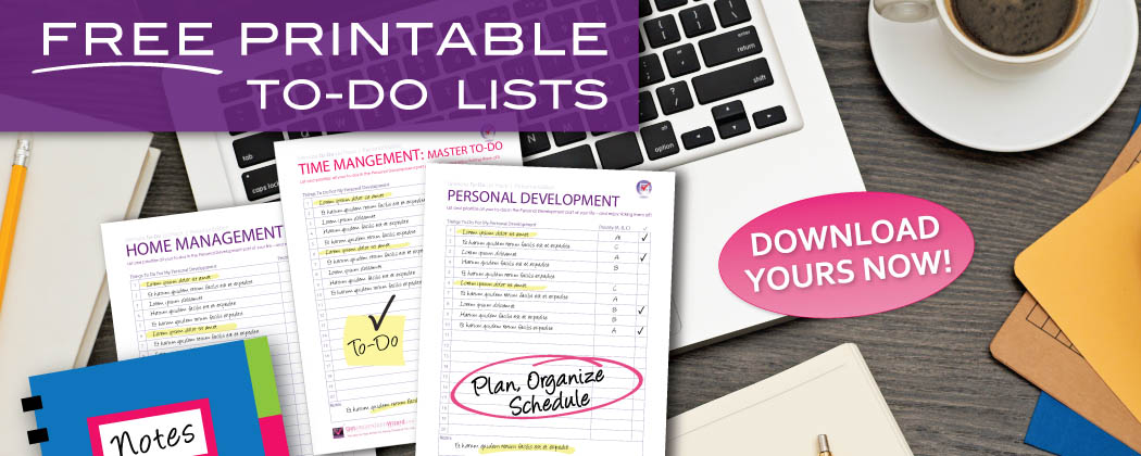 Printable To-Do Lists for Home