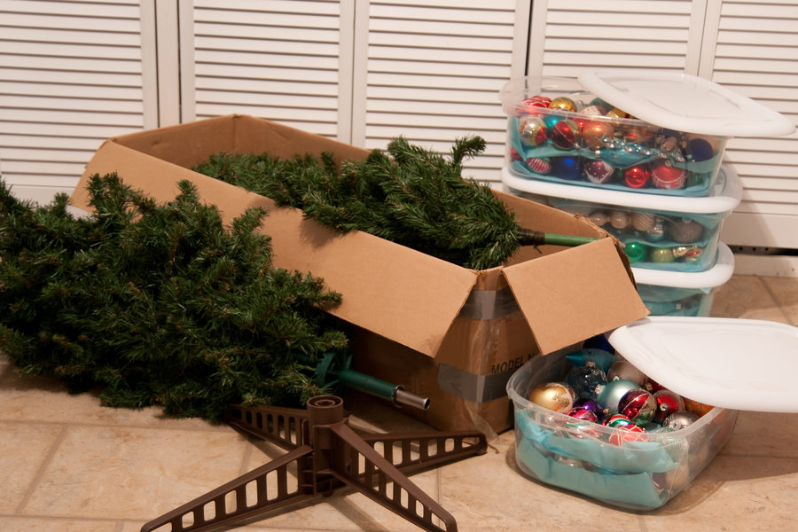 Storing Christmas Decorations