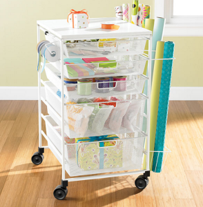 Organize Gift Wrap Drawers