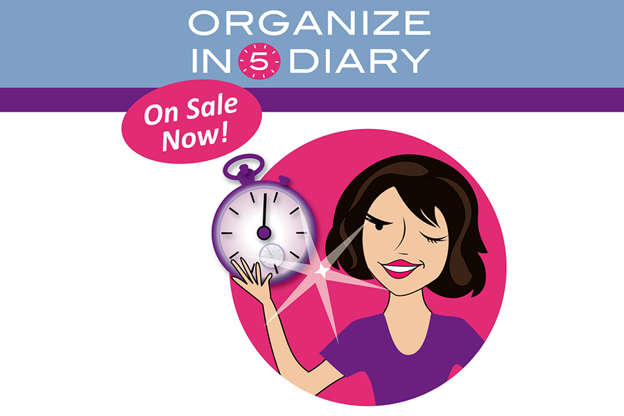 Organize In 5 Diary