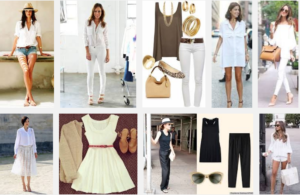 fashion mix and match white