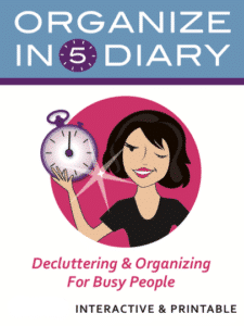 Organize in 5 Diary
