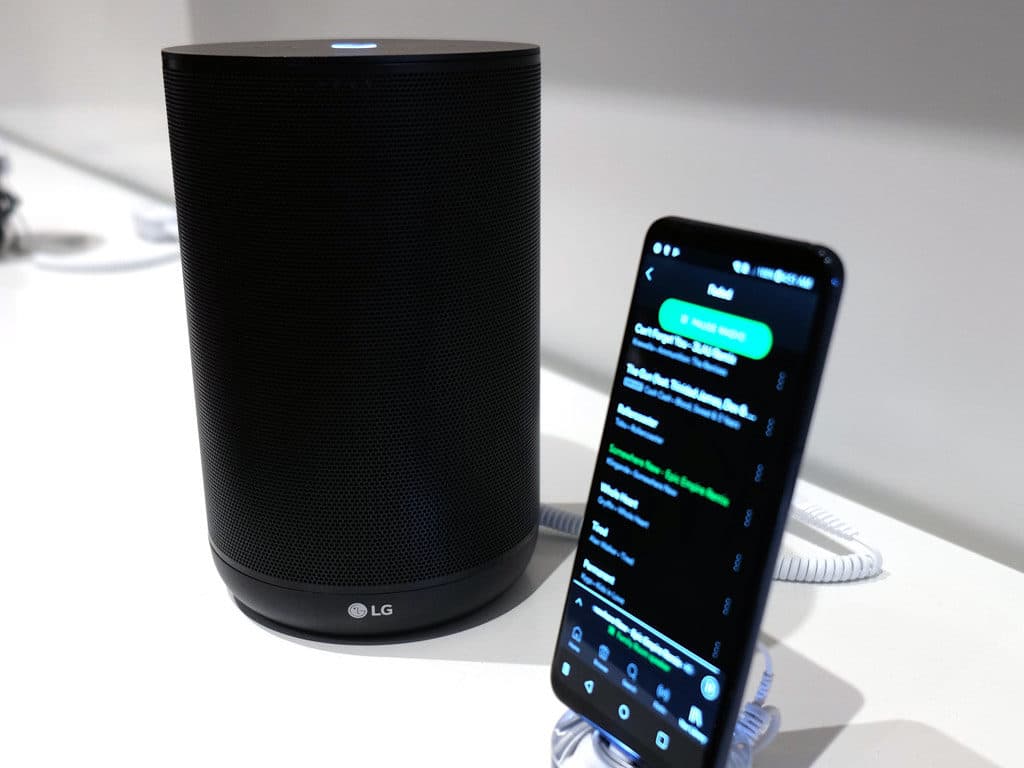 LG ThinQ Speaker CES