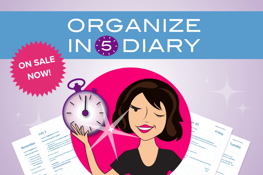 Organize In 5 Diary