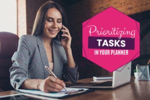 Prioritizing Tasks in Your Planner