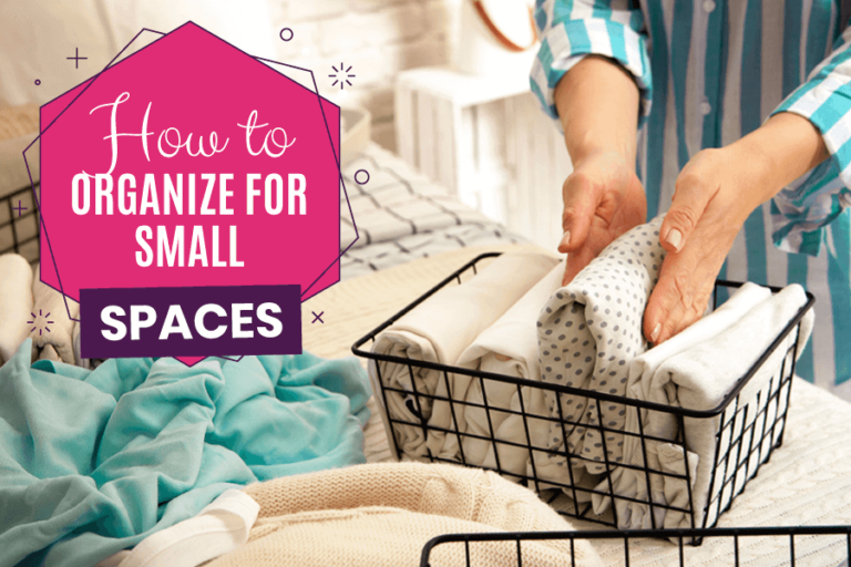 How to Organize Small Living Spaces Get Organized Wizard