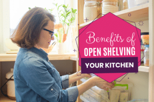 Benefits of open shelving your kitchen
