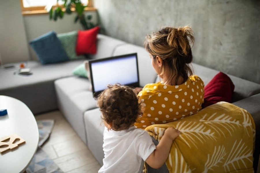 Go on a break when you finish cleaning a section of your room or house