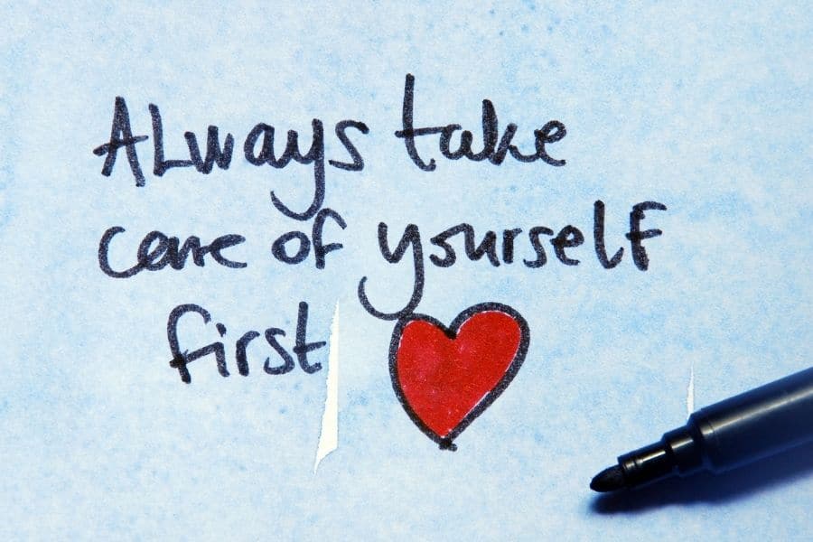 Take care of yourself first