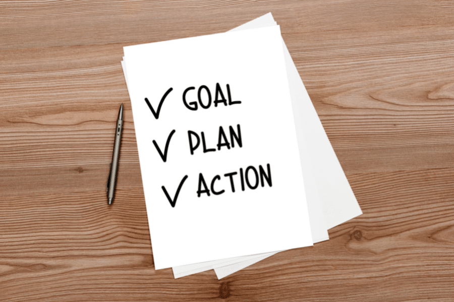 Write specific and attainable goals