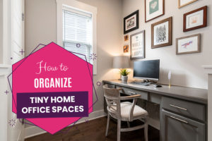 How to Organize Tiny Home Office Spaces