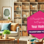 3 Powerful Strategies to Organize Your Home and Transform Your Life
