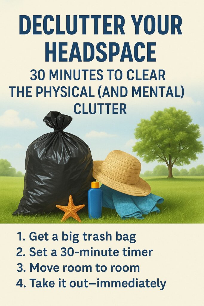 Declutter Your Headspace: 30 Minutes to Clear the Physical (and Mental) Clutter 2 declutter your headspace 1 declutter your headspace 1