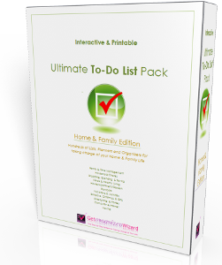 The Ultimate To-Do List Pack | Home and Family Edition - Your simple system for Home Organization