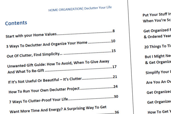 Home Organization Strategies