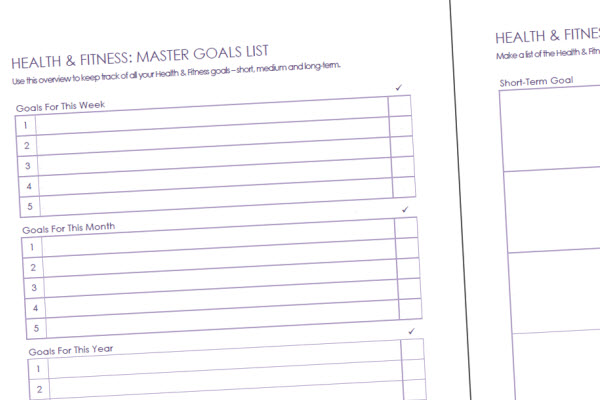 Life Management Worksheets