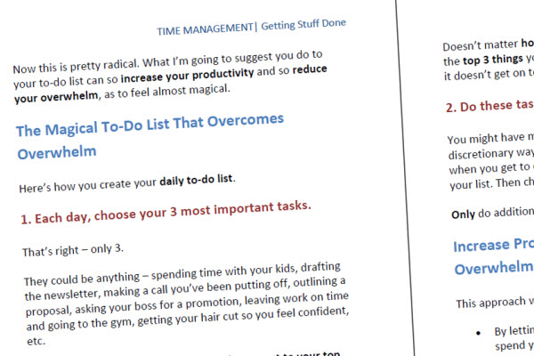 Time Management Strategies